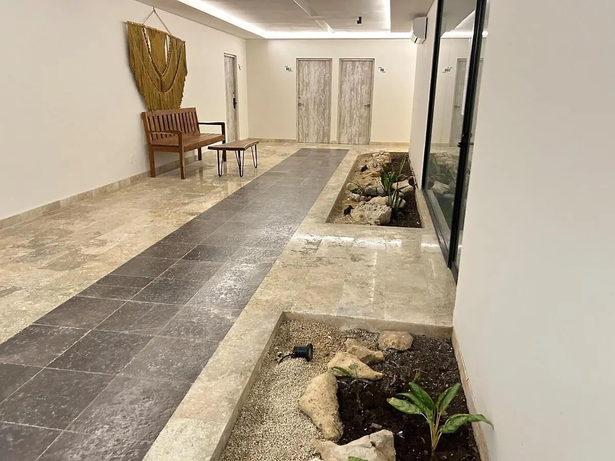 아파트 Tulum Aldea Zama Studio With Stable Wifi, Gym And Rooftop Pool