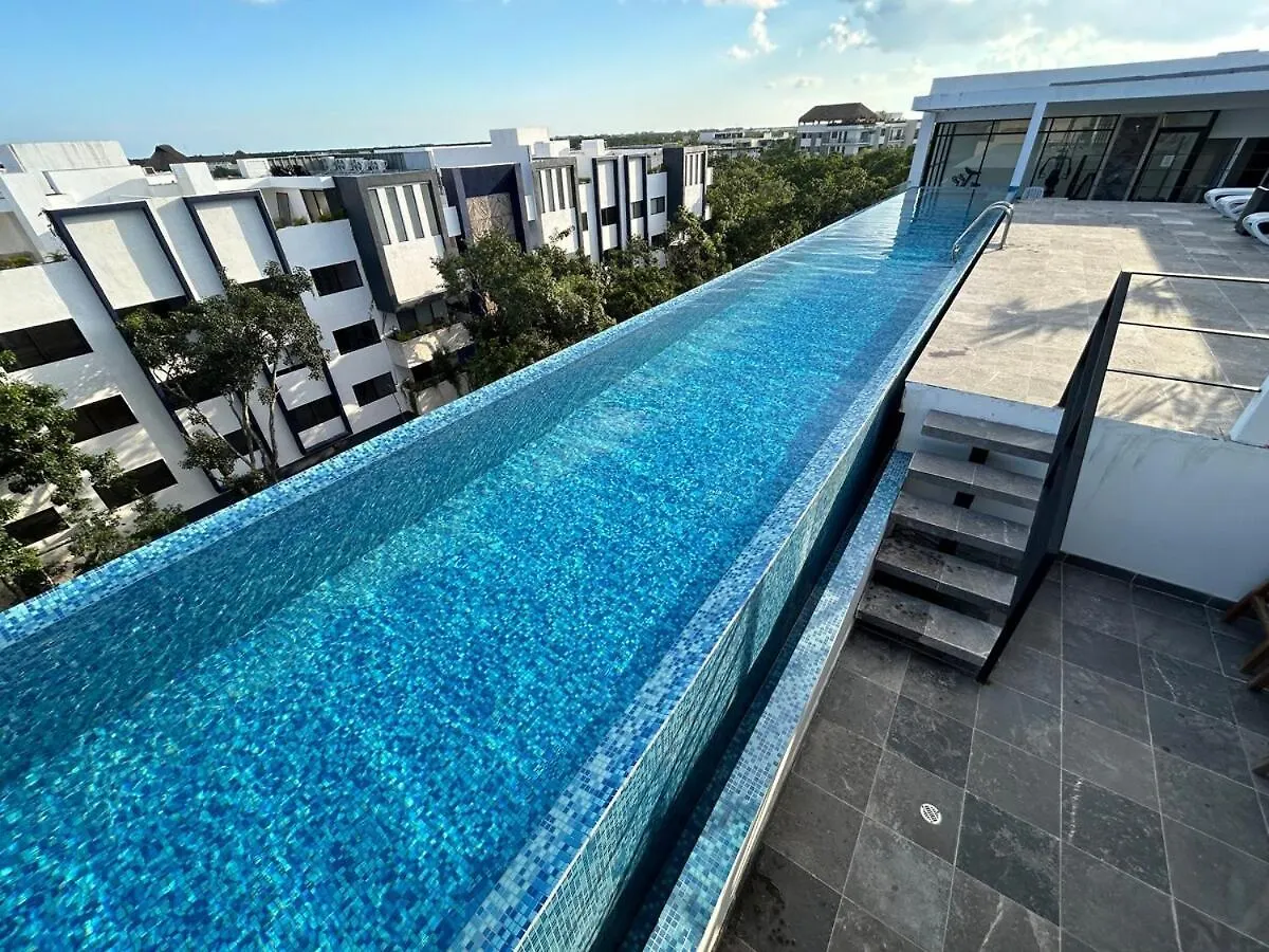 Apartment New & Cozy Condo In Aldea Zama Tulum With Gym And Infinite Pool Mexico