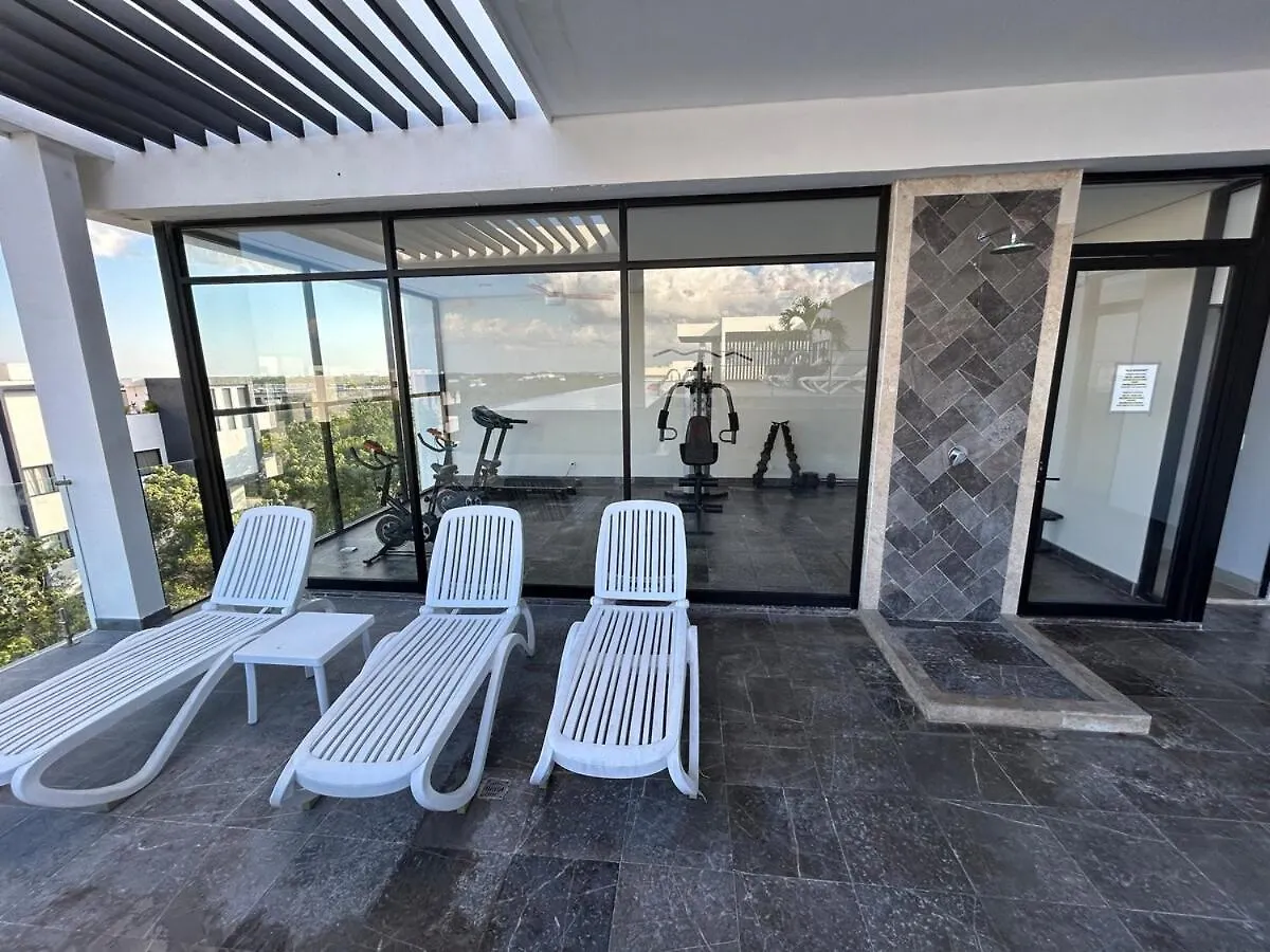 New & Cozy Condo In Aldea Zama Tulum With Gym And Infinite Pool
