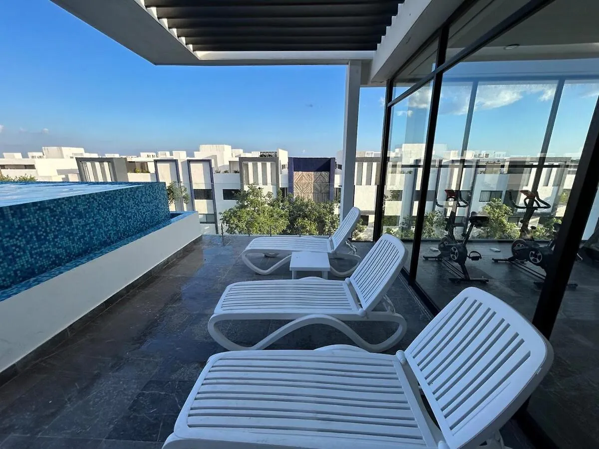 New & Cozy Condo In Aldea Zama Tulum With Gym And Infinite Pool Mexico